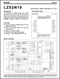 datasheet for LZ93N19 by Sharp