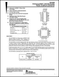 datasheet for 5962-87700012A by Texas Instruments