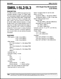 datasheet for SM5L1 by Sharp