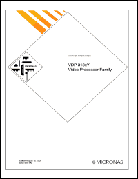 datasheet for VDP3134Y by Micronas Intermetall
