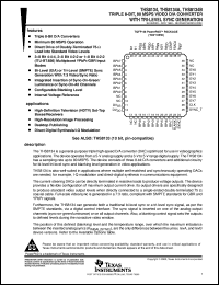 datasheet for THS8134ACPHP by Texas Instruments