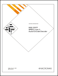 datasheet for MAS3528E by Micronas Intermetall