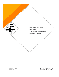 datasheet for HAL560SF-A by Micronas Intermetall
