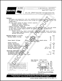 datasheet for LA4465 by SANYO Electric Co., Ltd.