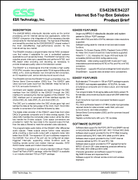 datasheet for ES4227 by 