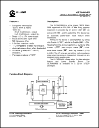 datasheet for GLT6400M08SL-120ST by 