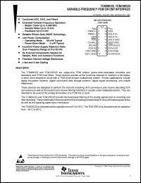 datasheet for TCM29C23N by Texas Instruments