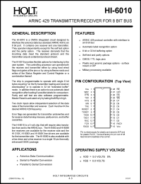 datasheet for HI-6010CM-01 by 