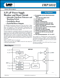 datasheet for IMP1832S by 