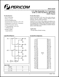 datasheet for PI3C16225A by 