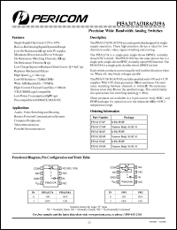 datasheet for PI5A319AW by 