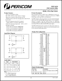 datasheet for PI5C16210V by 