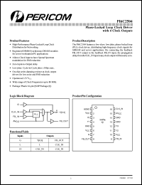 datasheet for PI6C2504Q by 