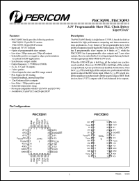 datasheet for PI6C3Q993Q by 