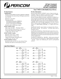 datasheet for PI74FCT16244TA by 