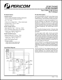 datasheet for PI74FCT162260TA by 