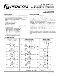 datasheet for PI74FCT540TP by 