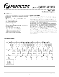 datasheet for PI74FCT823TS by 