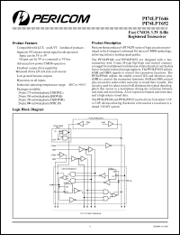 datasheet for PI74LPT652S by 