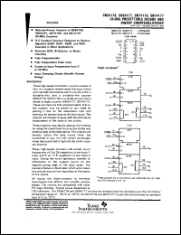 datasheet for SN54176J by Texas Instruments