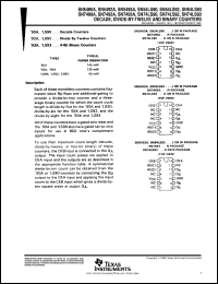 datasheet for SN5490AJ by Texas Instruments