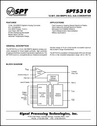 datasheet for SPT5310SIN by 