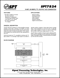 datasheet for SPT7824BCN by 