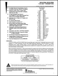 datasheet for SN75LVDS85DGGR by Texas Instruments