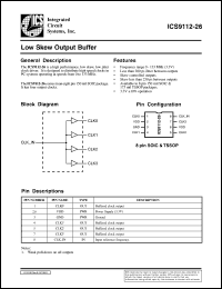 datasheet for AV9112G-26-T by 