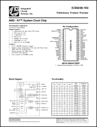 datasheet for AV9248F-163-T by 