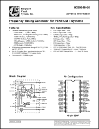 datasheet for AV9248F-66 by 