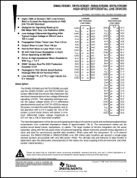 datasheet for SN65LVDS387DGGR by Texas Instruments