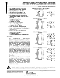 datasheet for SN65LVDM051D by Texas Instruments