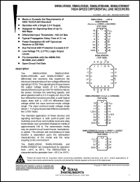 datasheet for 5962-9762201QFA by Texas Instruments