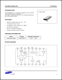 datasheet for KA2285B by Samsung Electronic