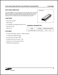 datasheet for KA2507 by Samsung Electronic