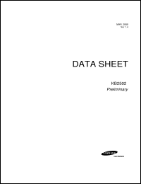 datasheet for KB2514 by Samsung Electronic