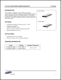 datasheet for KA2425AD by Samsung Electronic