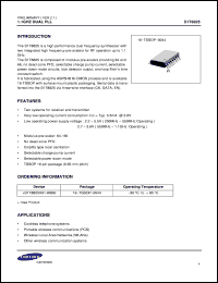 datasheet for KA8601C by Samsung Electronic