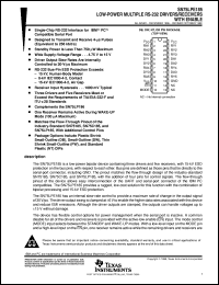 datasheet for SN75LPE185DWR by Texas Instruments