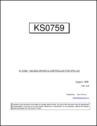 datasheet for KS0670 by Samsung Electronic