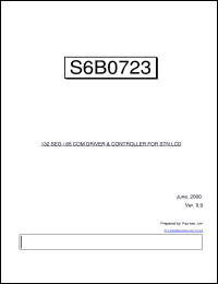 datasheet for S6C0672 by Samsung Electronic