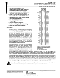 datasheet for SN75LBC971ADL by Texas Instruments