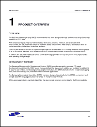 datasheet for S3C8247 by Samsung Electronic