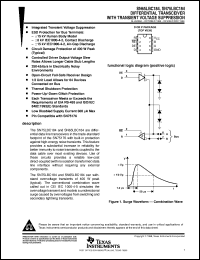 datasheet for SN75LBC184D by Texas Instruments