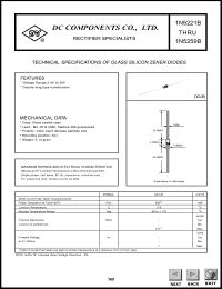 datasheet for 1N5221B by 