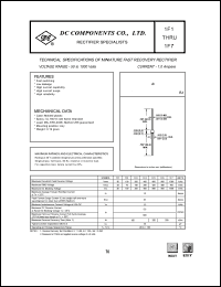 datasheet for 1F6 by 