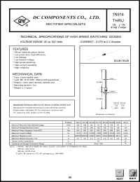 datasheet for 1N4454 by 