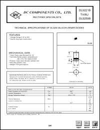 datasheet for DL5250B by 