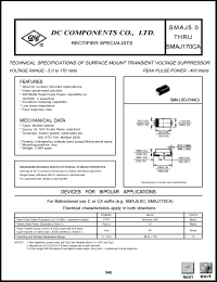 datasheet for MAJ12A by 